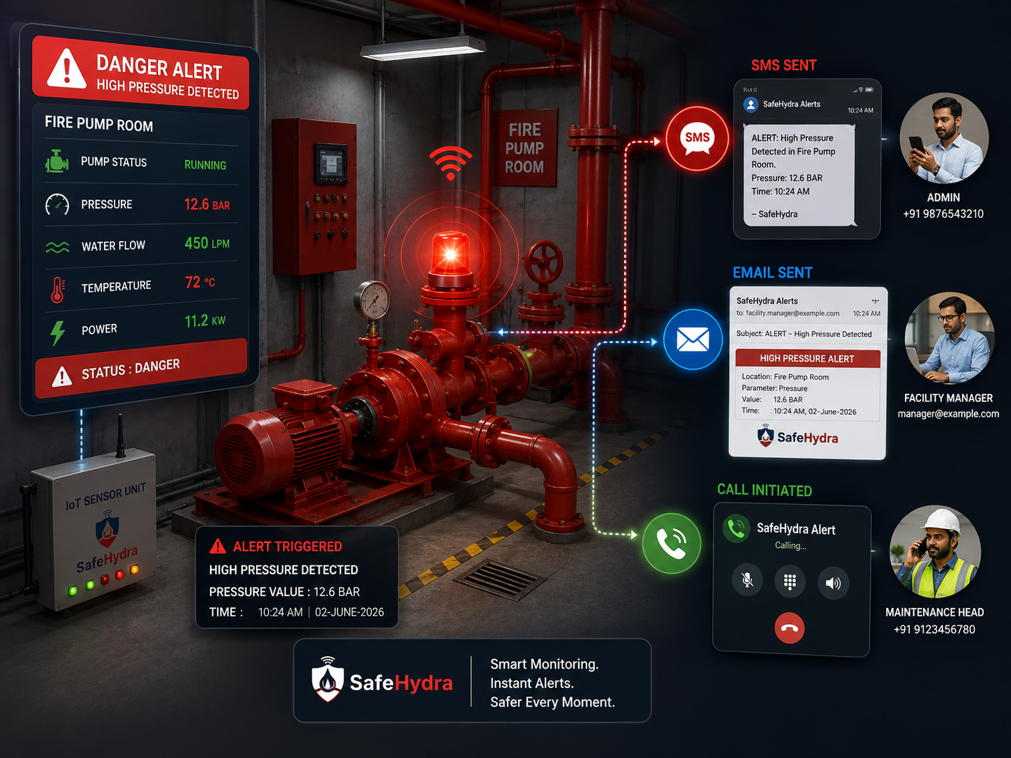 SMS & Email Alert Setup